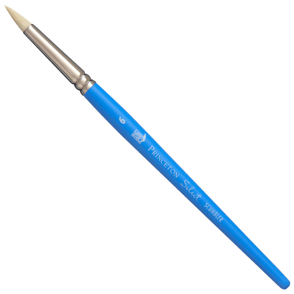 Princeton Select Artiste Synthetic Brush Series 3750 Scumbler #6