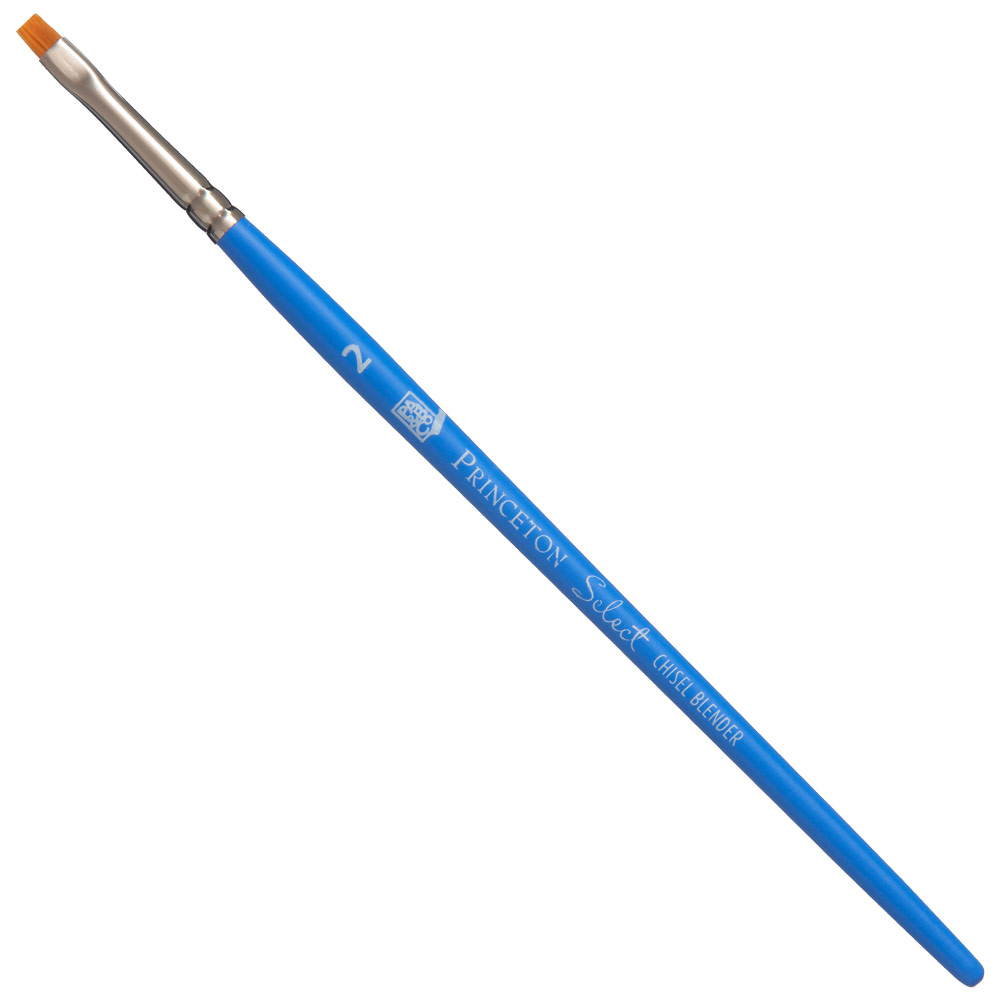 Princeton Select Artiste Synthetic Brush Series 3750 Chisel Blender #2