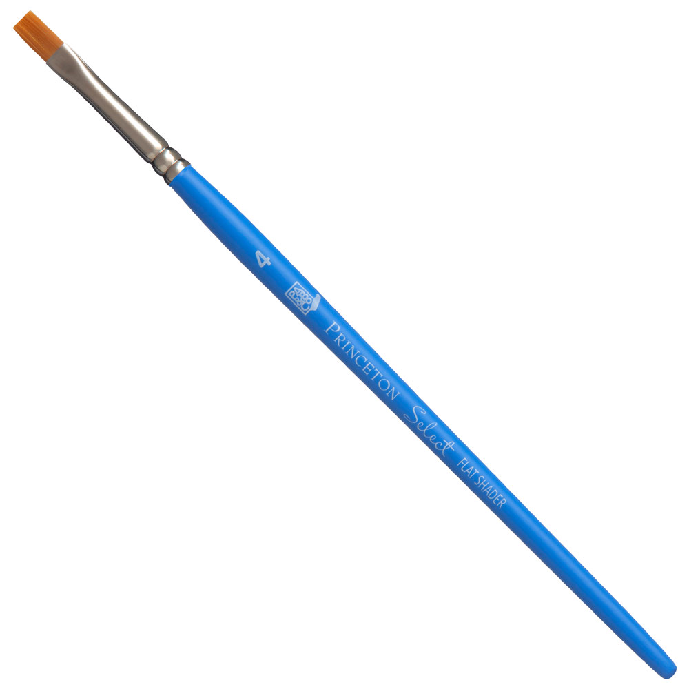 Princeton Select Artiste Synthetic Brush Series 3750 Flat Shader #4