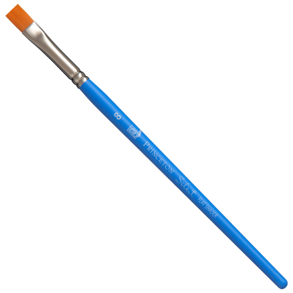 Princeton Select Artiste Synthetic Brush Series 3750 Flat Shader #8