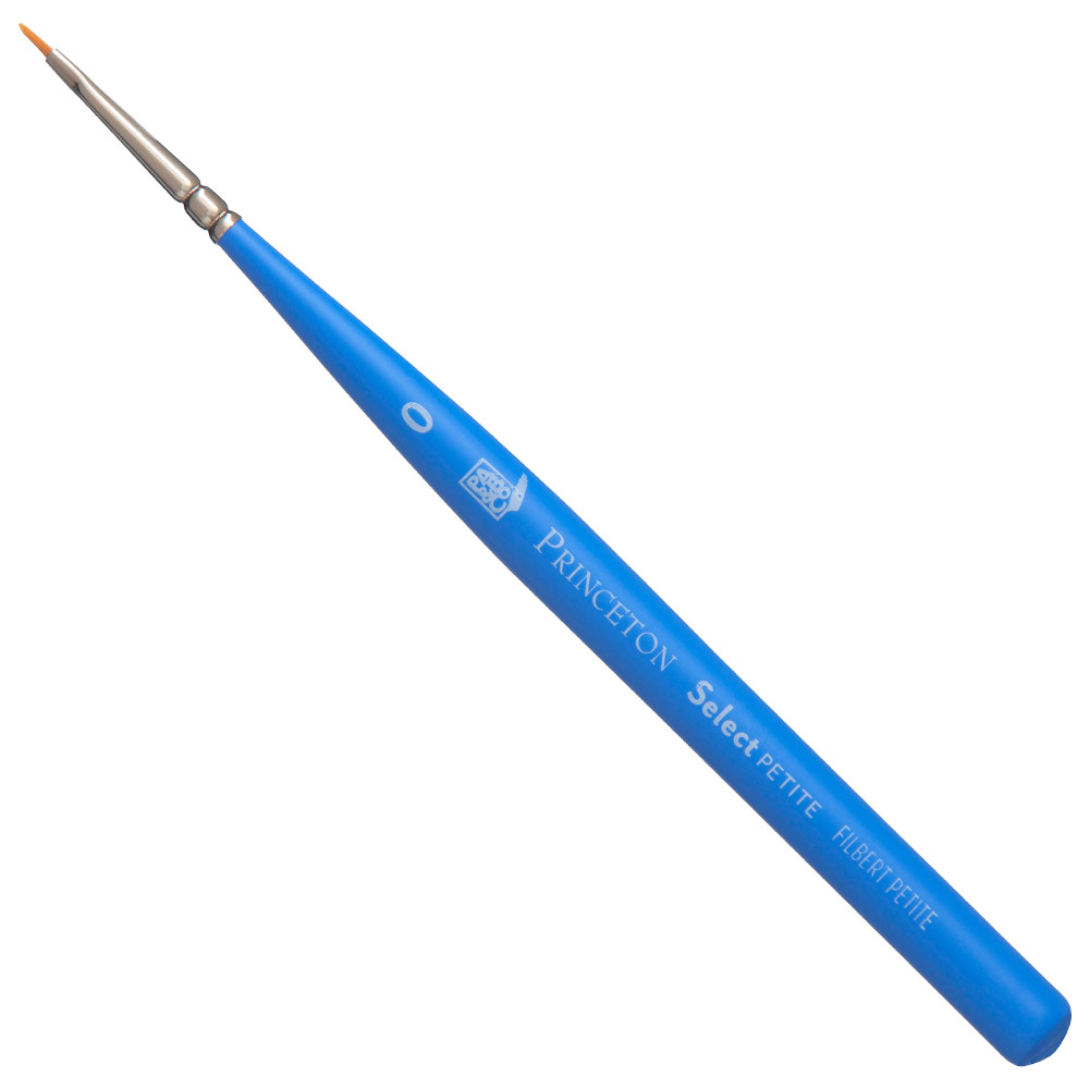 Princeton Select Artiste Synthetic Brush Series 3750 Filbert Petite #0