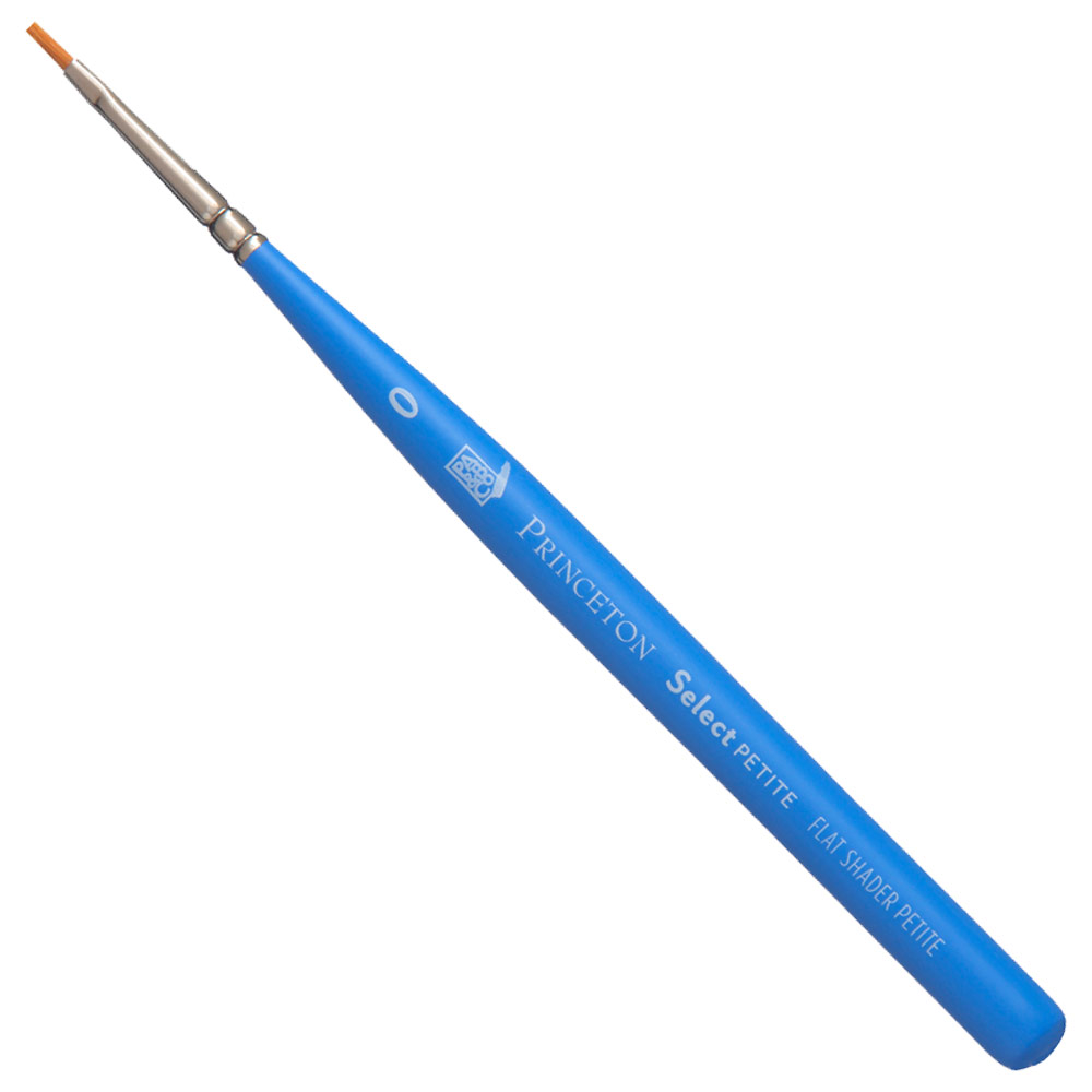 Princeton Select Artiste Synthetic Brush Series 3750 Flat Shader Petite #0