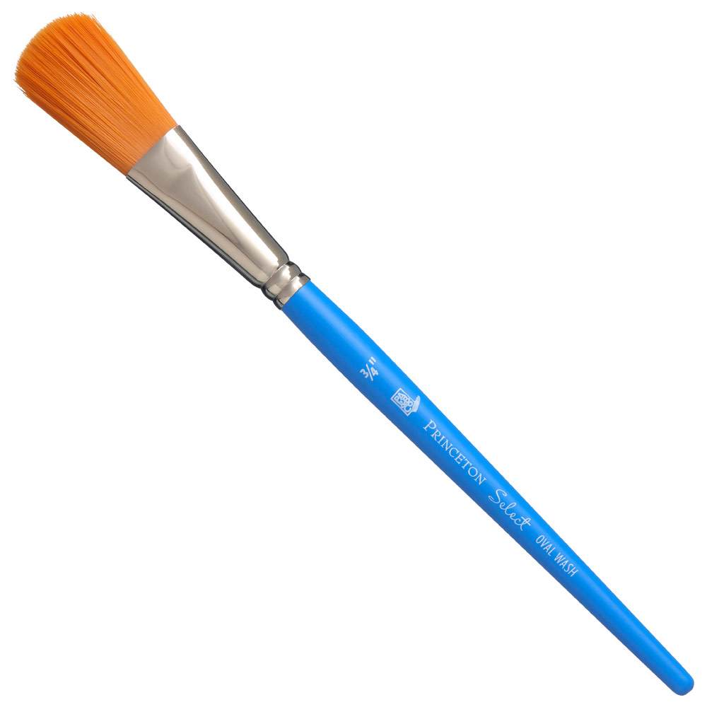 Princeton Select Artiste Synthetic Brush Series 3750 Oval Wash 3/4"
