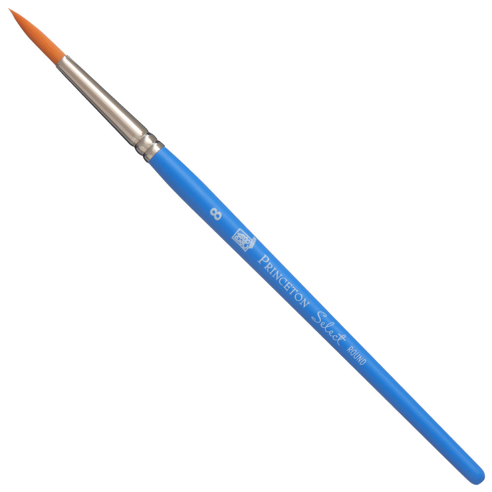 Princeton Select Artiste Synthetic Brush Series 3750 Round #8