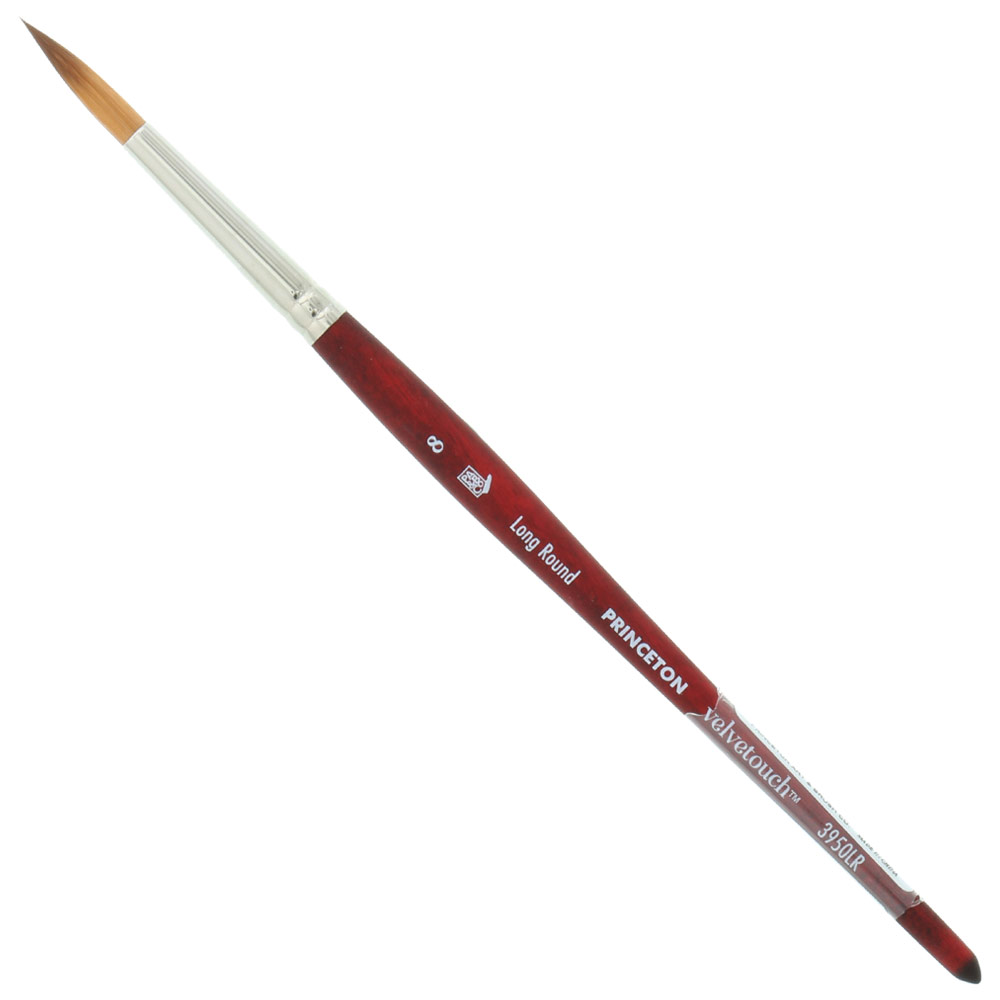 Princeton Velvetouch Series 3950 Long Round Brushes