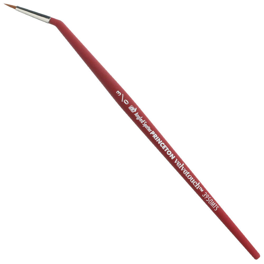 Princeton Velvetouch Synthetic Brush Series 3950 Mini Tight Spotter #3/0