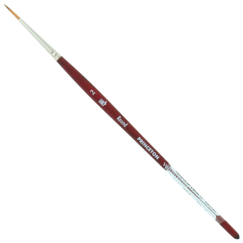 Princeton Velvetouch Synthetic Brush Series 3950 Round #2