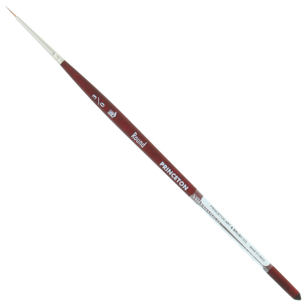 Princeton Velvetouch Synthetic Brush Series 3950 Round #3/0