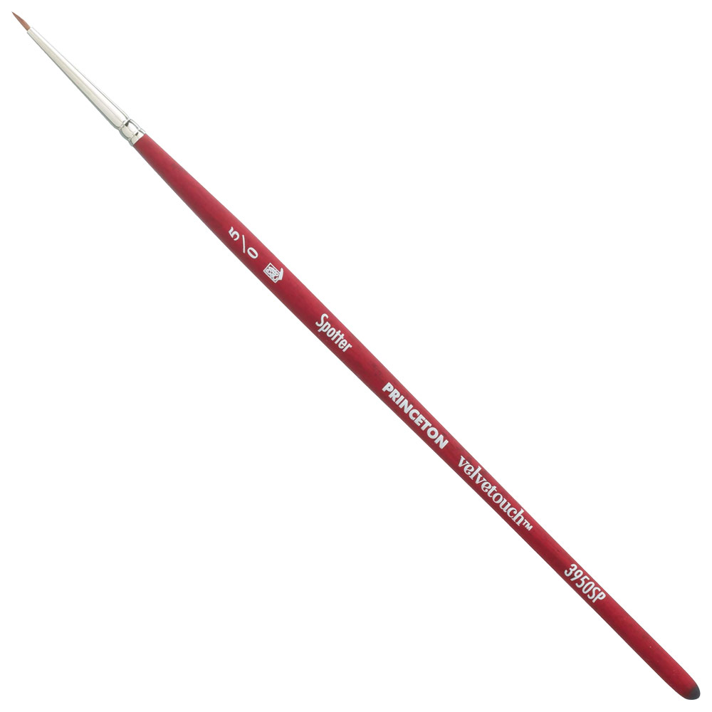 Princeton Velvetouch Synthetic Brush Series 3950 Spotter #5/0