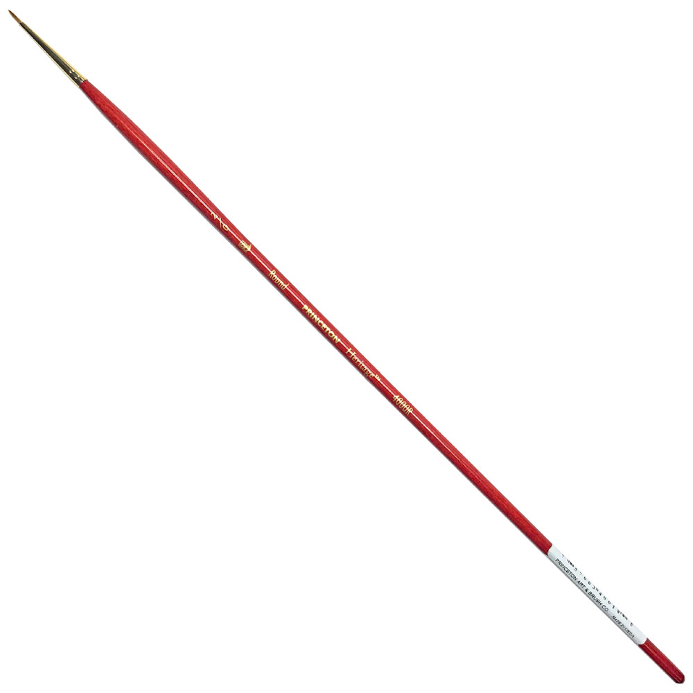Princeton Heritage Synthetic Sable Brush Series 4000 Round #2/0