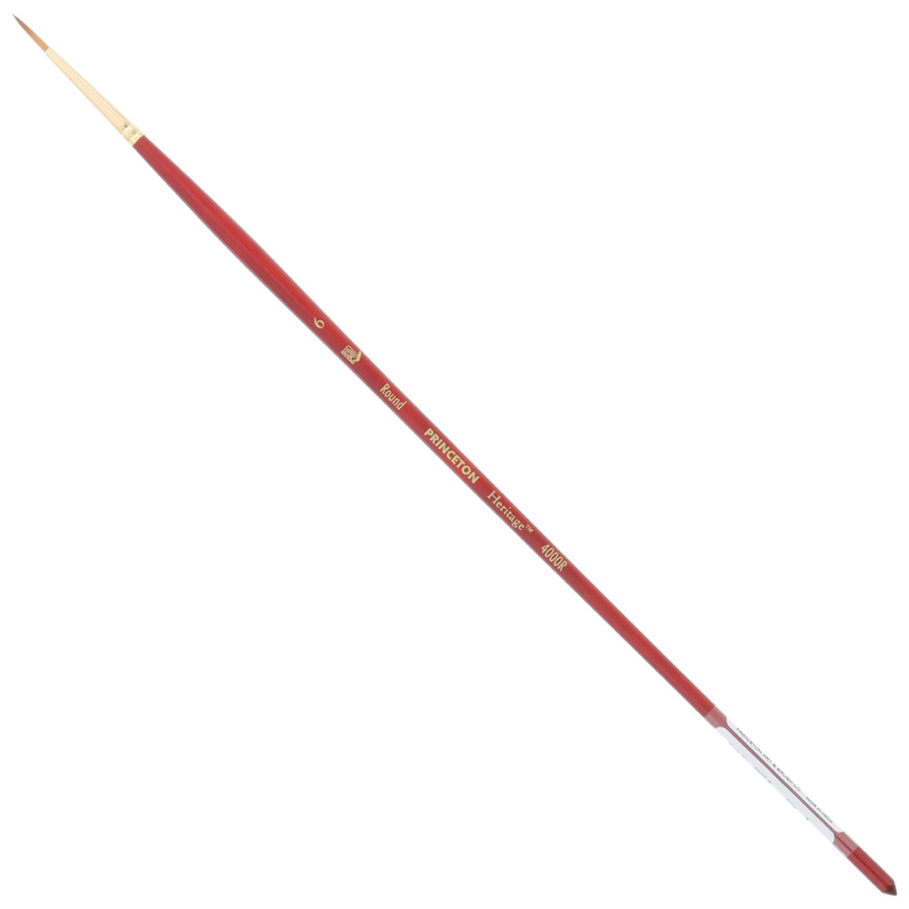 Princeton Heritage Synthetic Sable Brush Series 4000 Round #6