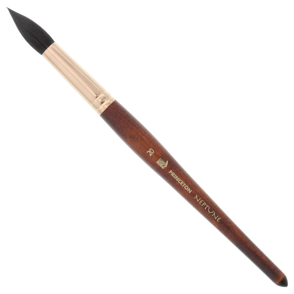Princeton Neptune Synthetic Squirrel Brush Series 4750 Round #20