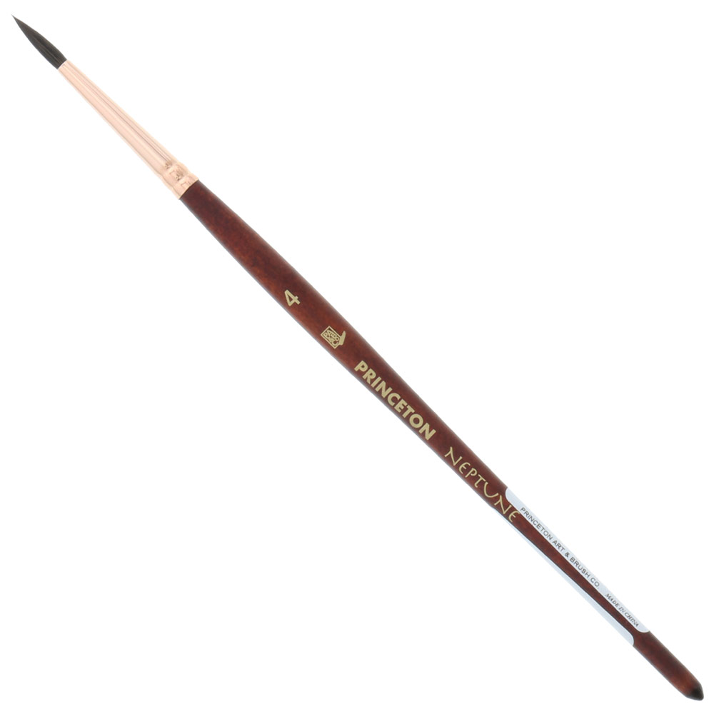 Princeton Neptune Synthetic Squirrel Brush Series 4750 Round #4