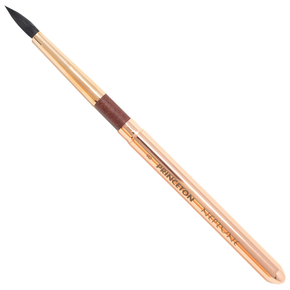 Princeton Neptune Synthetic Squirrel Brush Series 4750 Travel #8