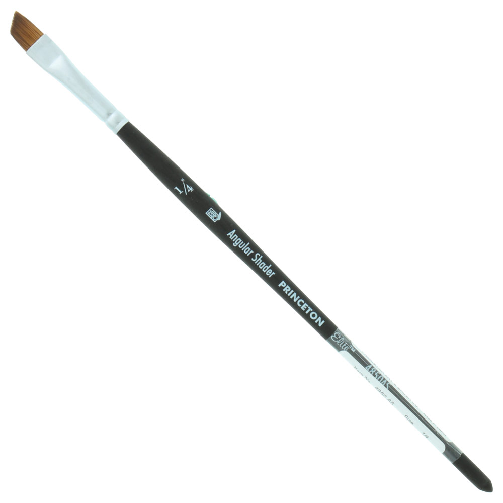 Princeton Aqua Elite Synthetic Kolinsky Brush Series 4850 Angle Shader 1/4"