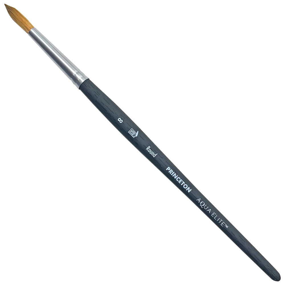 Princeton Aqua Elite Synthetic Kolinsky Brush Series 4850 Round #8