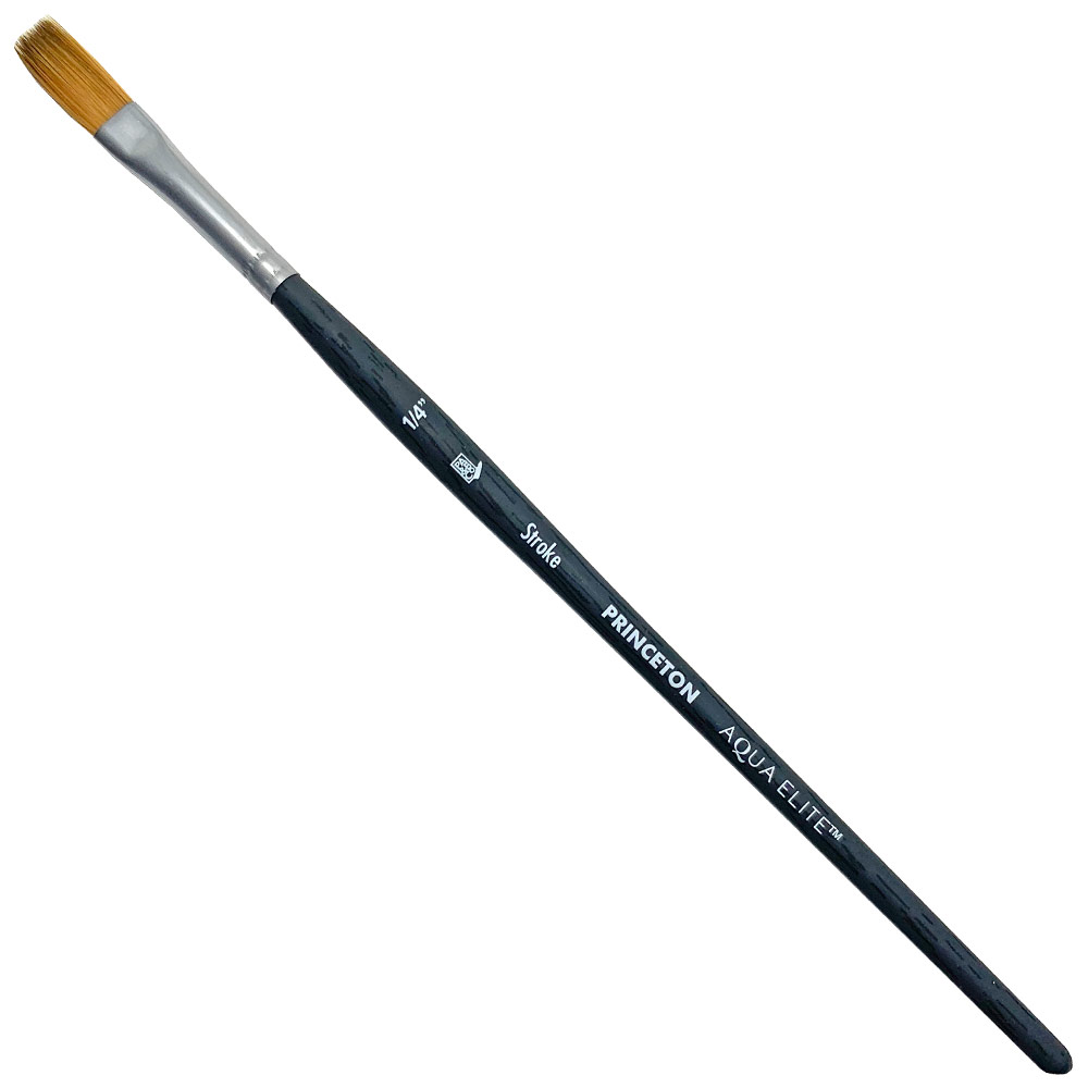 Princeton Aqua Elite Synthetic Kolinsky Brush Series 4850 Stroke 1/4"