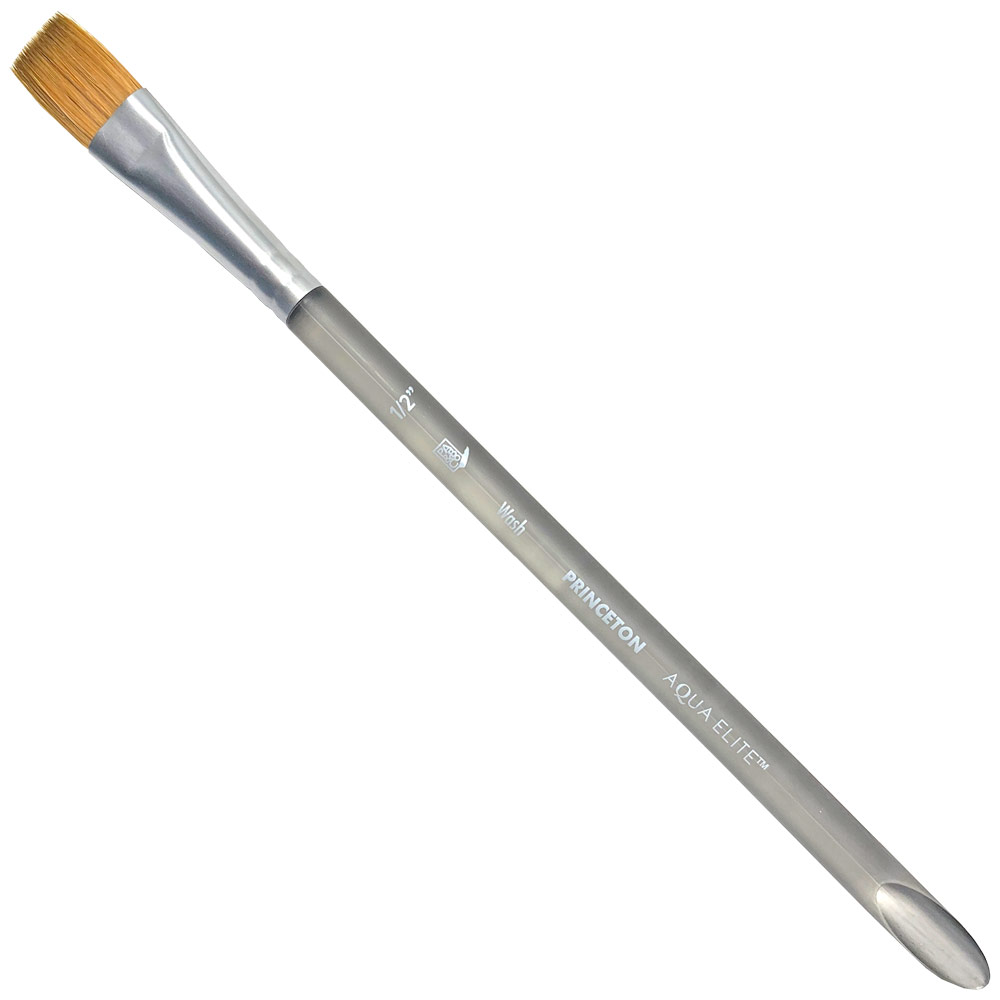 Princeton Aqua Elite Synthetic Kolinsky Brush Series 4850 Wash 1/2"