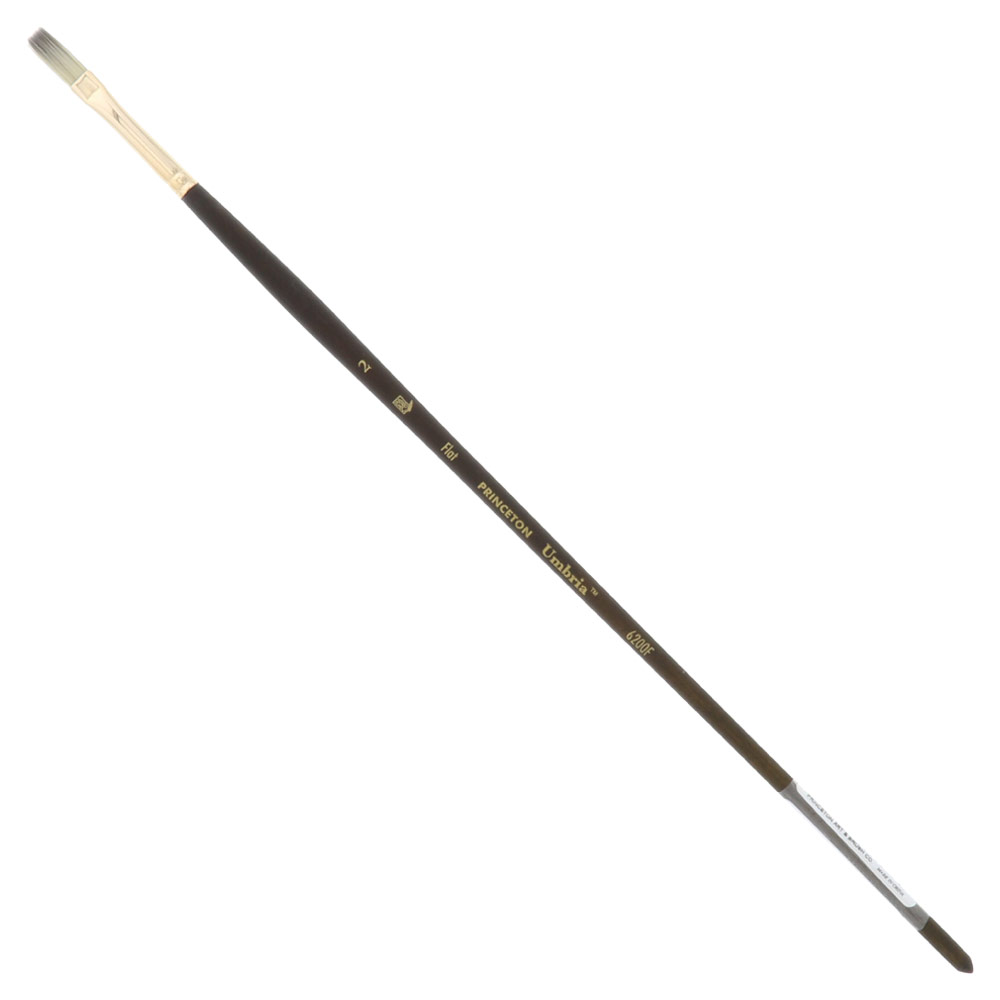 Princeton Umbria Synthetic Bristle Brush Series 6200 Flat #2