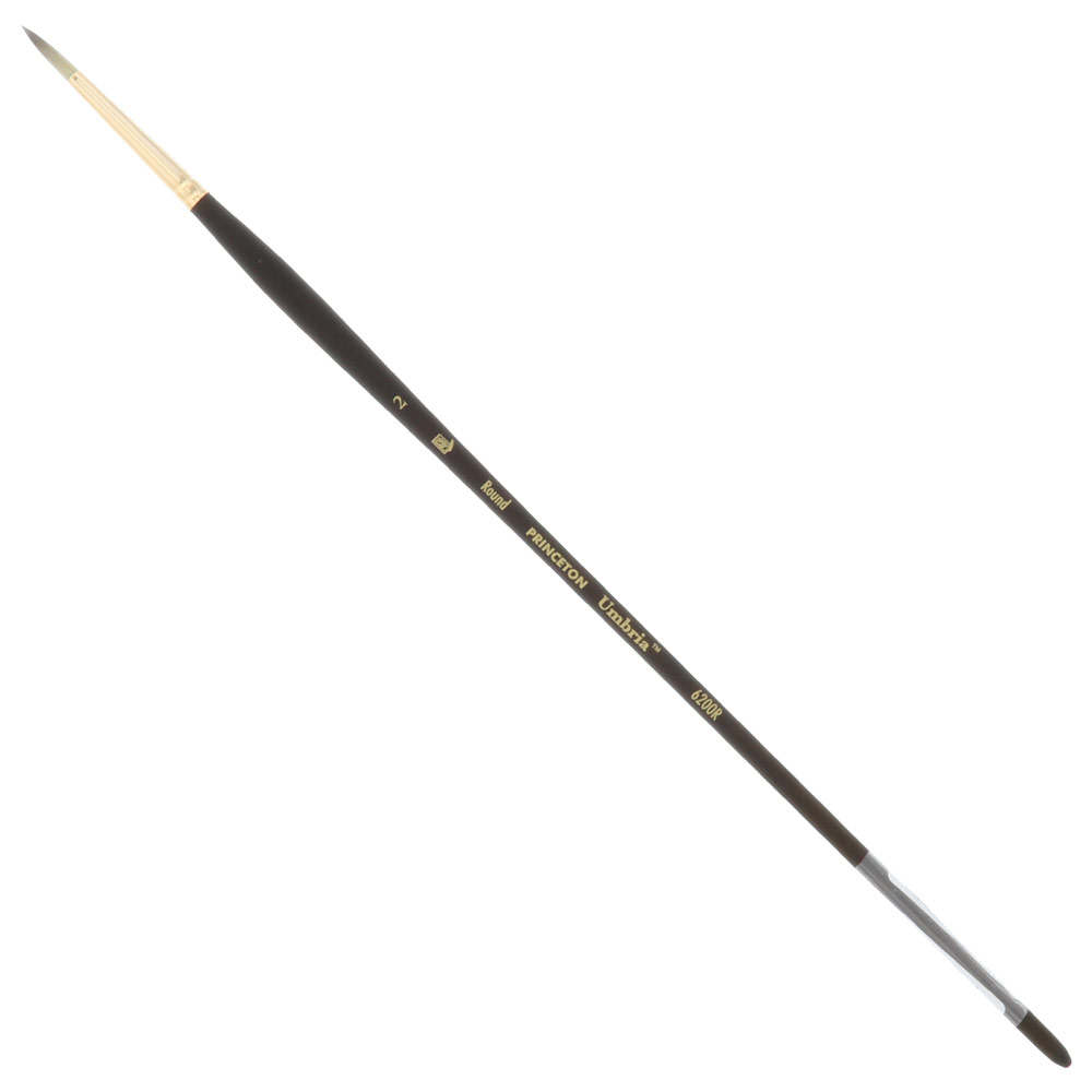 Princeton Umbria Synthetic Bristle Brush Series 6200 Round #2