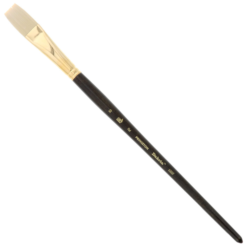 Princeton DAKOTA Synthetic Bristle Brush Series 6300 Flat #10
