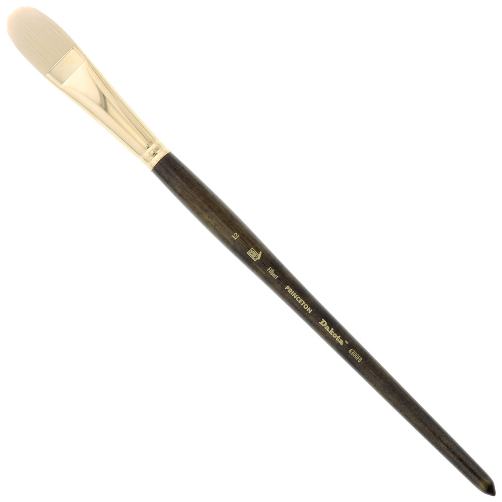 Princeton DAKOTA Synthetic Bristle Brush Series 6300 Filbert #12