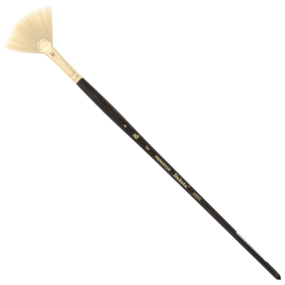 Princeton Dakota Synthetic Bristle Brush Series 6300 Fan #8
