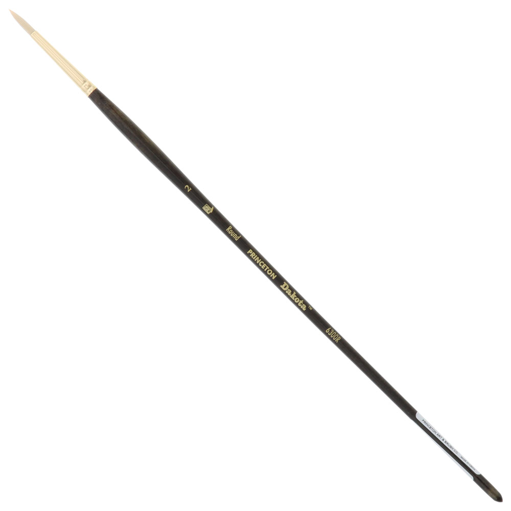 Princeton Dakota Synthetic Bristle Brush Series 6300 Round #2