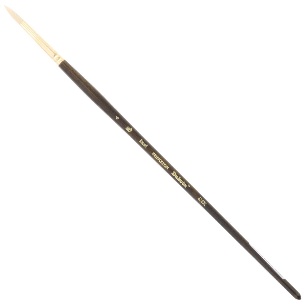 Princeton Dakota Synthetic Bristle Brush Series 6300 Round #4