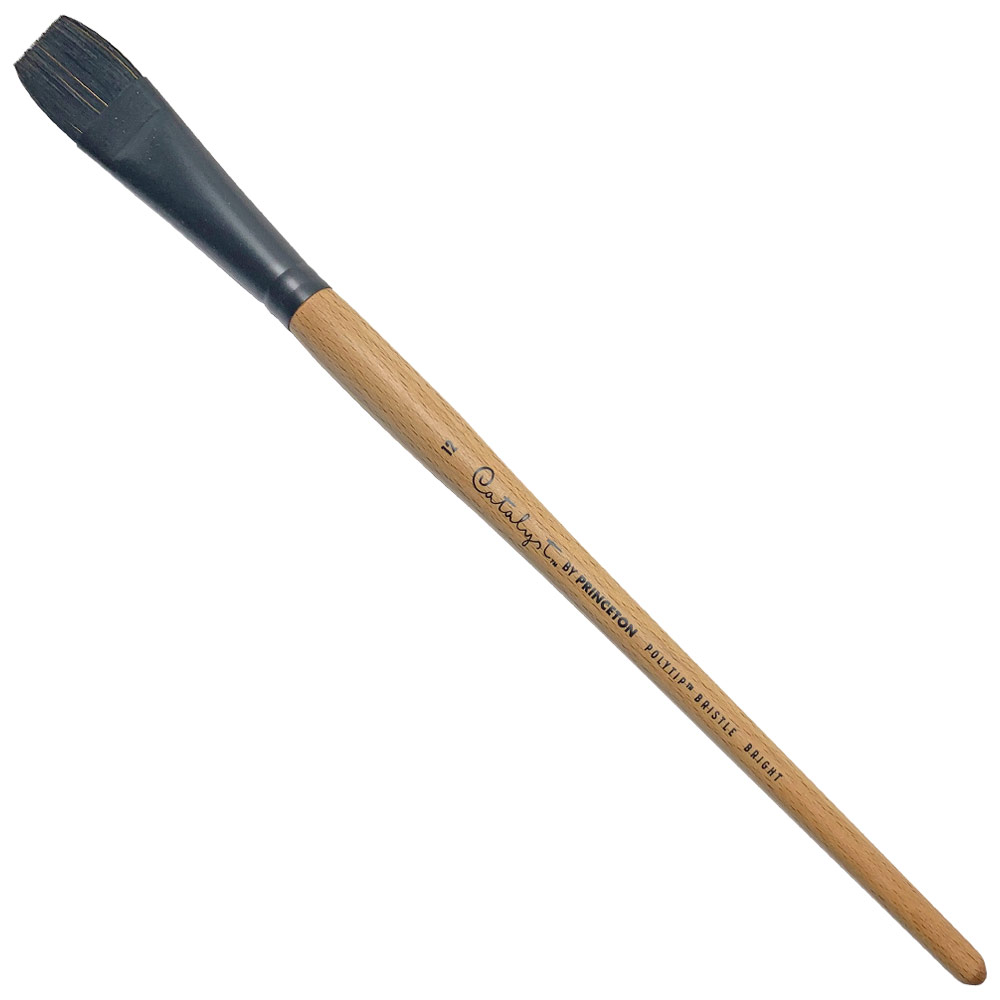 Princeton Catalyst Polytip Bristle Brush Series 6400 Bright #12