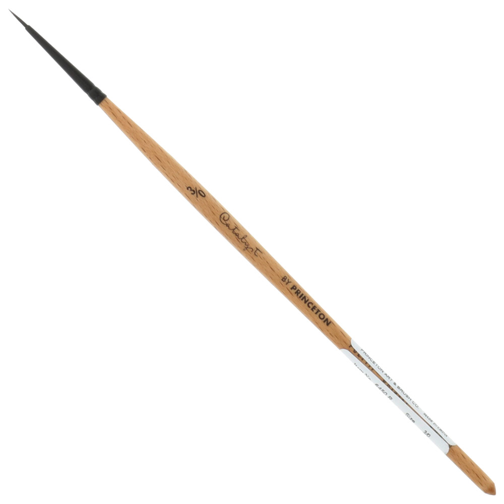Princeton CATALYST Polytip Bristle Brush Series 6450 Round #3/0