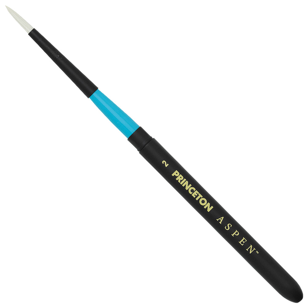Princeton Aspen Synthetic Bristle Brush Series 6500 Travel Round #2