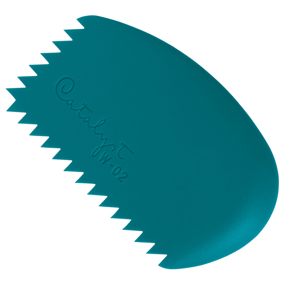 Princeton CATALYST Artist Tool Silicone Wedge #2 Blue