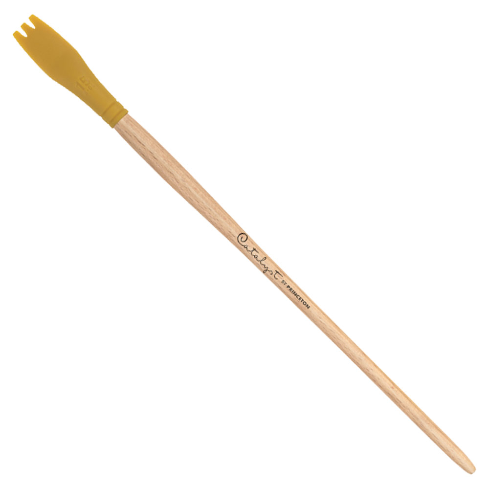 Princeton CATALYST Artist Tool Silicone Blade 15mm #4 Yellow