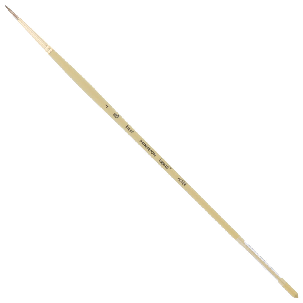 Princeton Imperial Synthetic Mongoose Brush Series 6600 Round #4
