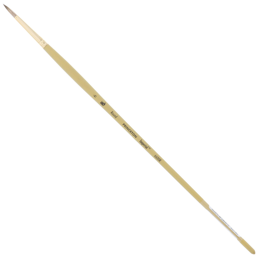Princeton Imperial Synthetic Mongoose Brush Series 6600 Round #6