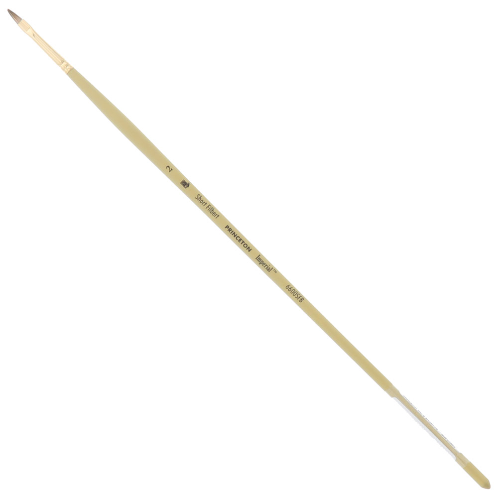 Princeton Imperial Synthetic Mongoose Brush Series 6600 Short Filbert #2