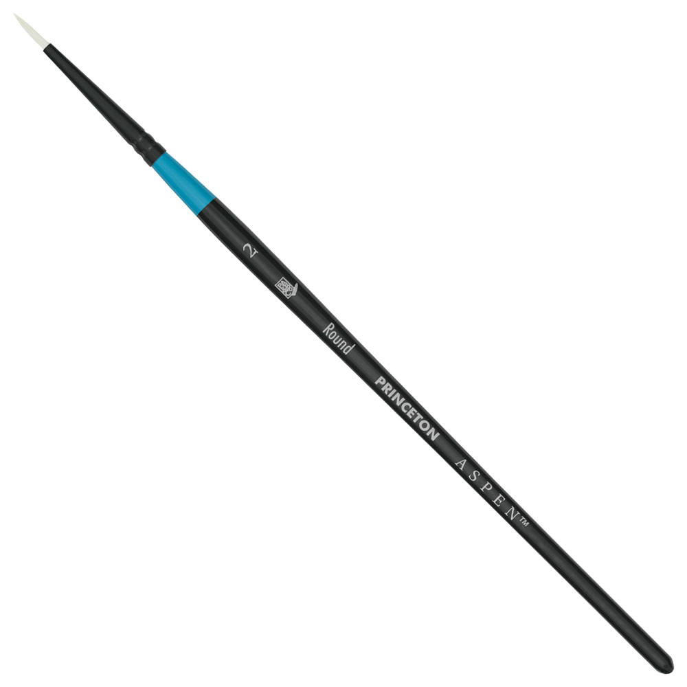 Princeton Aspen Synthetic Bristle Short Brush Series 6950 Round #2