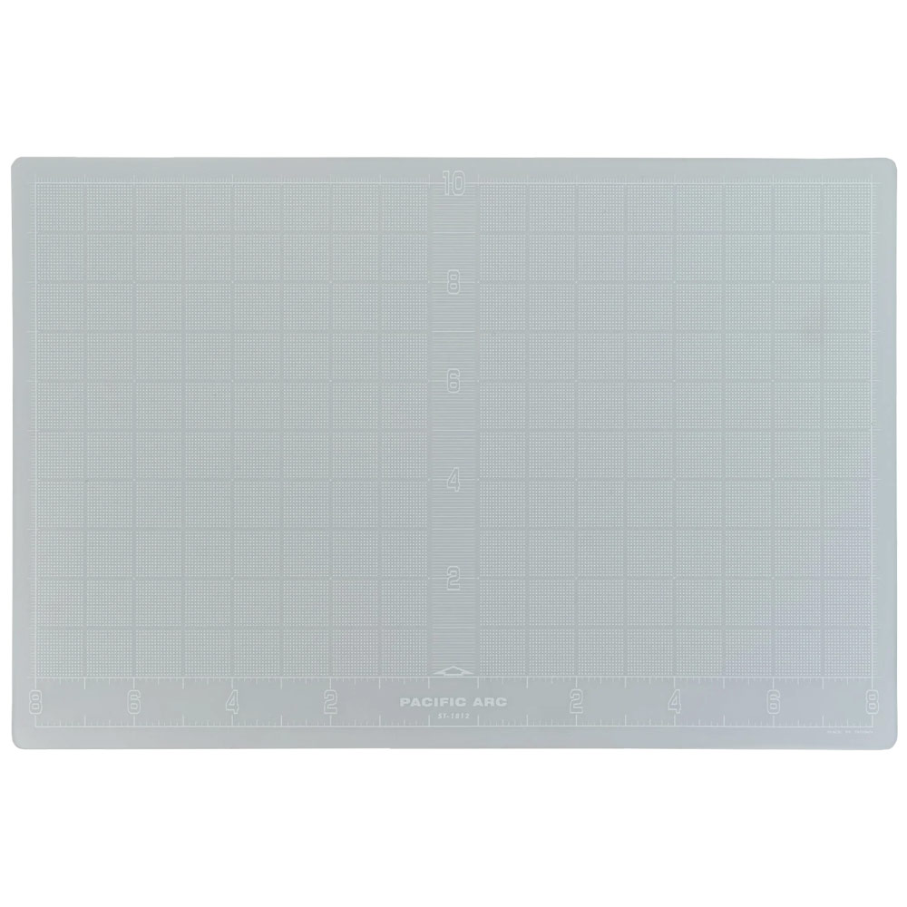 Pacific Arc Self-Healing Cutting Mat 12"x18" Translucent
