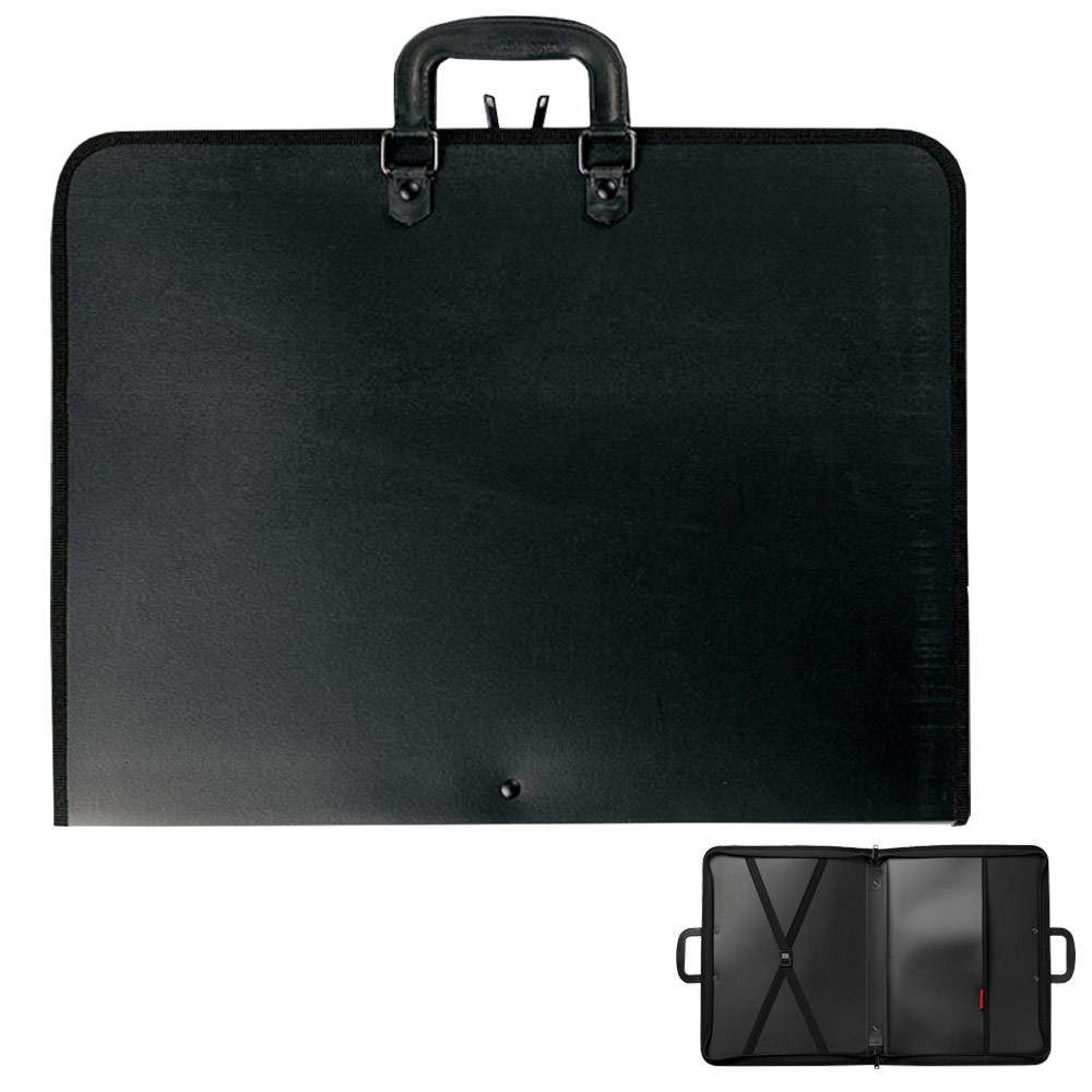 Prat Start 1 Polypropylene Portfolio 23"x31"x1" Black