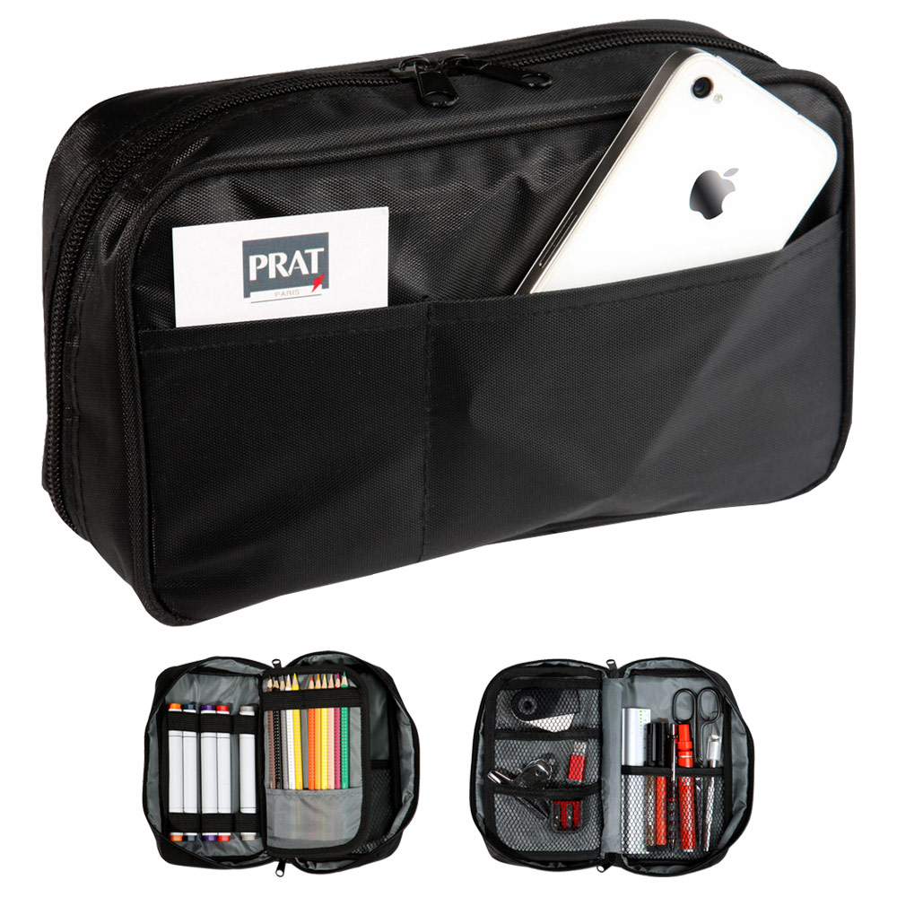 Prat Start Superior Pencil Case Black