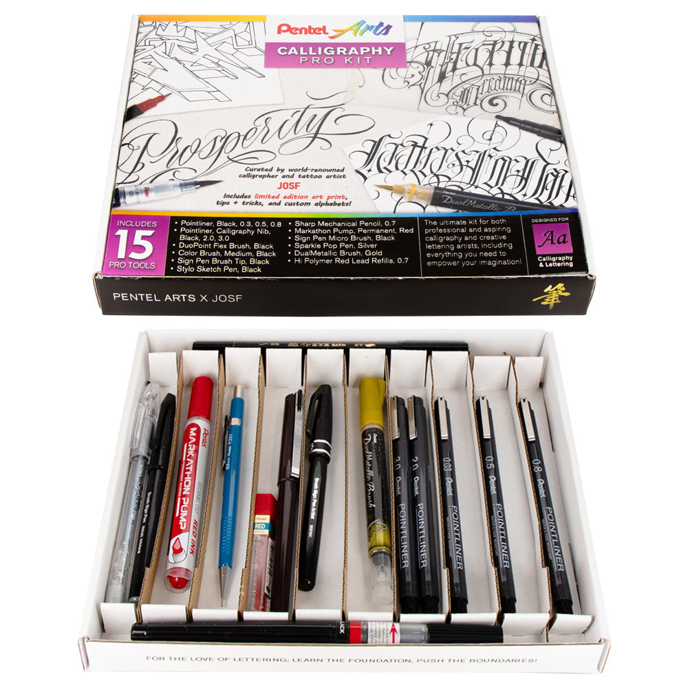 PENTEL ARTS PRO KIT LETTERING