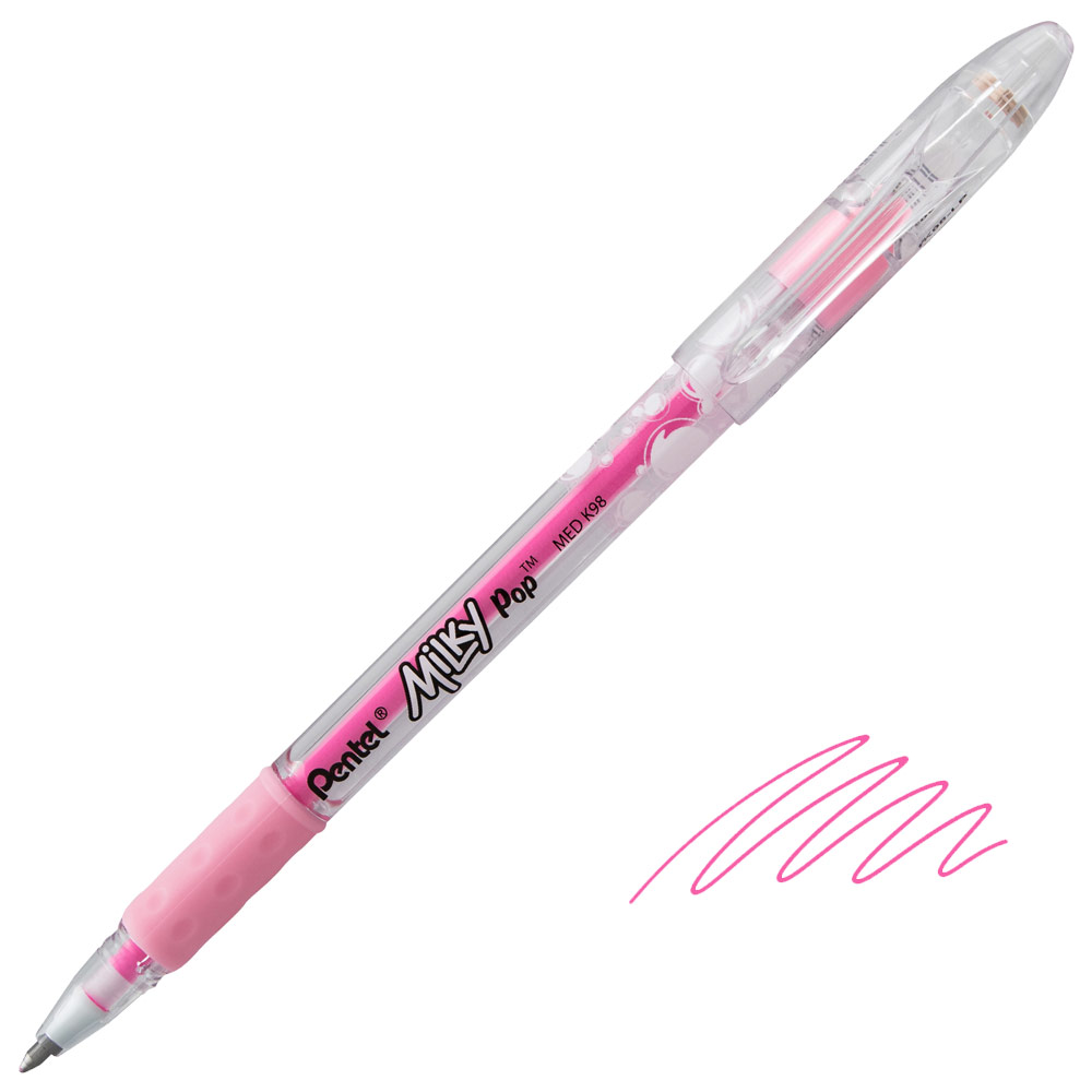 Pentel Milky Pop Pastel Gel Pen 0.8mm Pink