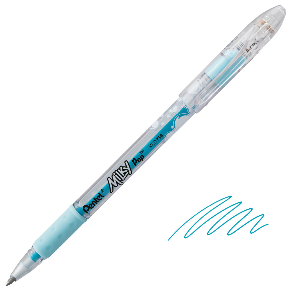 Pentel Milky Pop Pastel Gel Pen 0.8mm Sky Blue