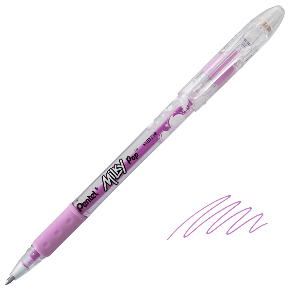 Pentel Milky Pop Pastel Gel Pen 0.8mm Violet