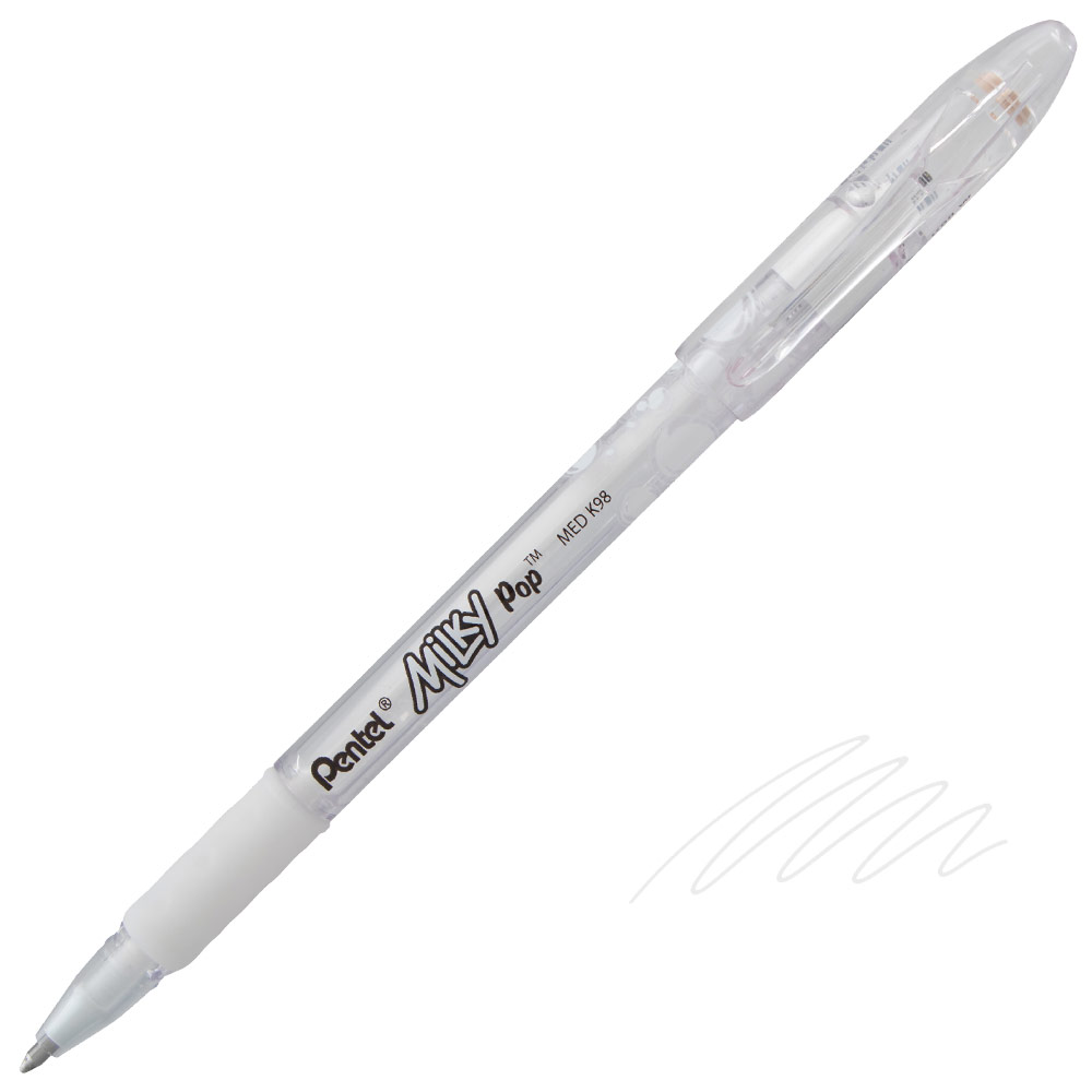Pentel Milky Pop Pastel Gel Pen 0.8mm White