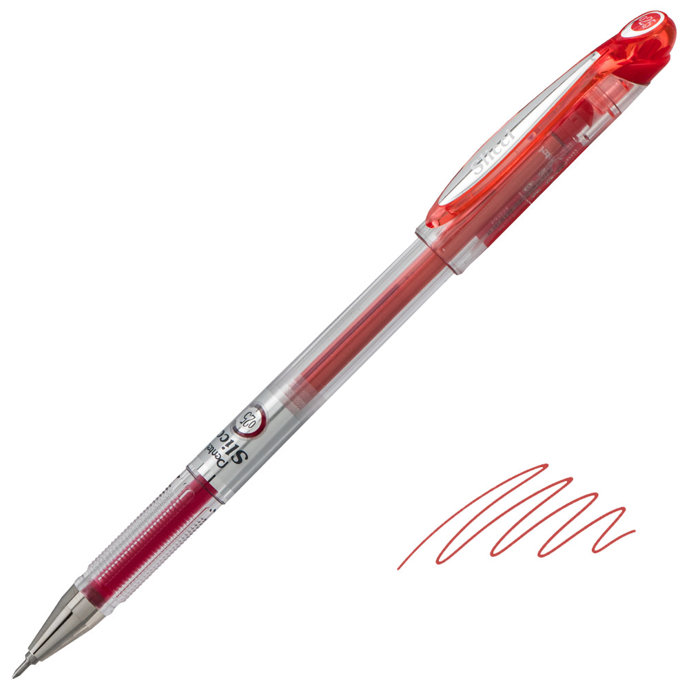 Pentel - Slicci Gel Pen - Red