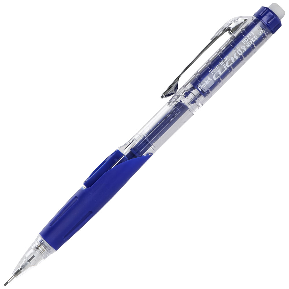 Pentel Twist-Erase CLICK Mechanical Pencil 0.9mm Blue