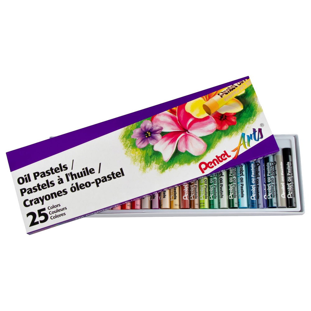 Pentel Arts Oil Pastel 25 Set