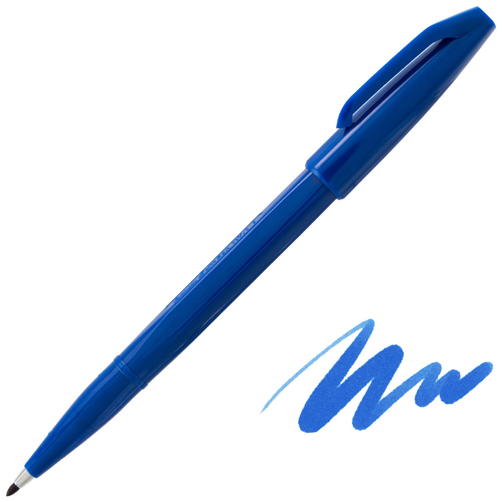 Pentel Arts Sign Pen Fine Blue